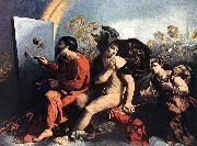 DOSSI, Dosso Jupiter, Mercury and the Virtue df France oil painting artist